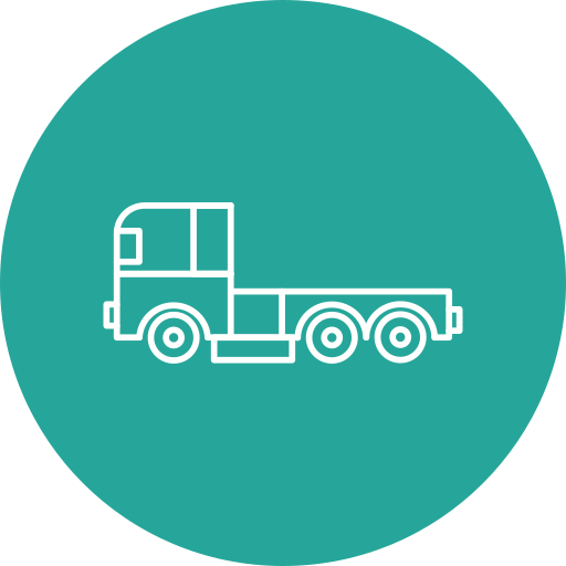 camion pick-up Generic Circular icona