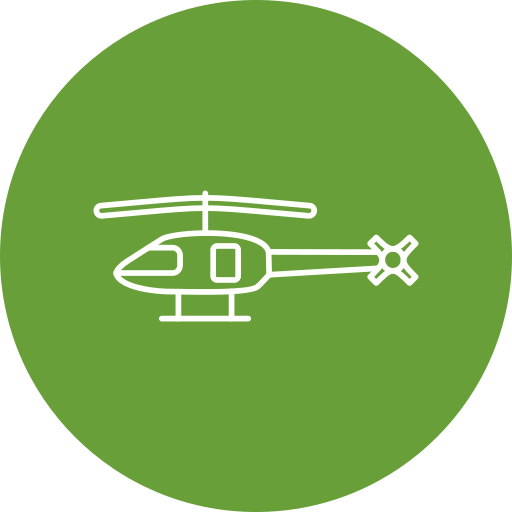 ヘリコプター Generic Circular icon