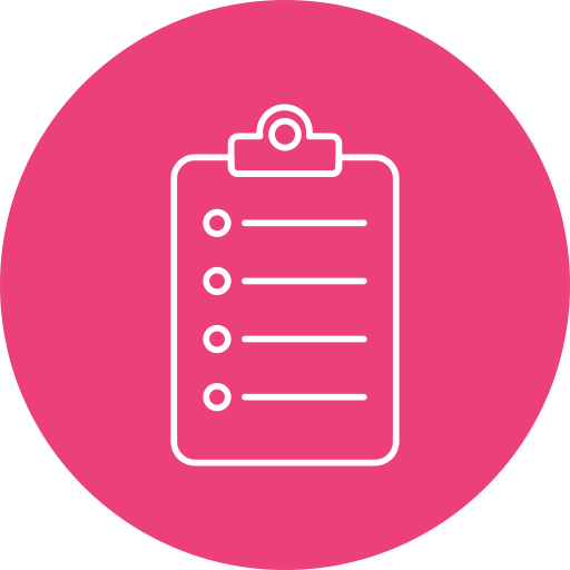 Clipboard Generic Circular icon