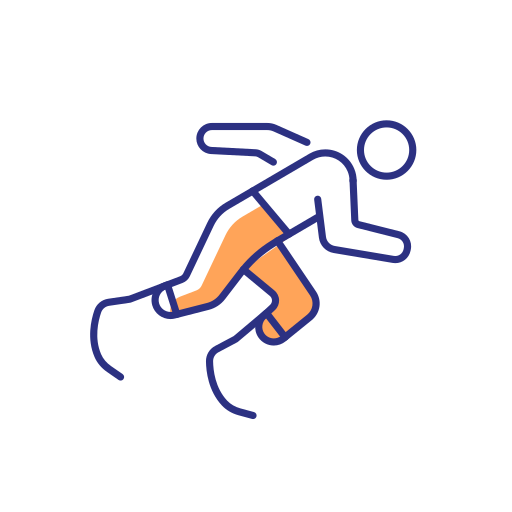 atletismo Generic Thin Outline Color icono