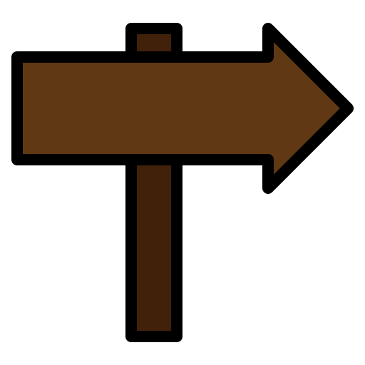 Sign Generic Outline Color icon