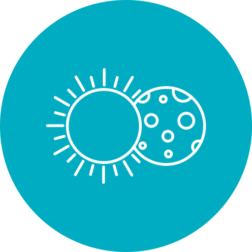 太陽 Generic Circular icon