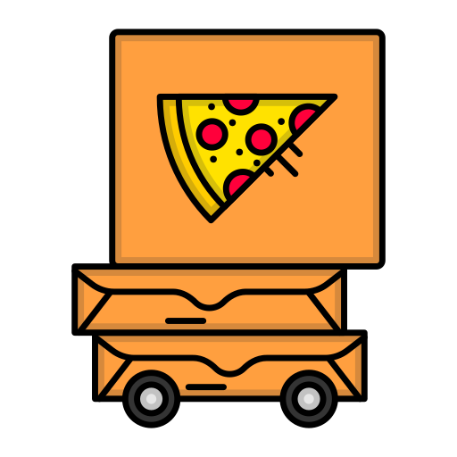 caixa de pizza Generic color lineal-color Ícone