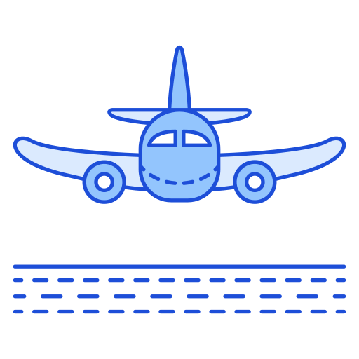 공항 Generic Blue icon