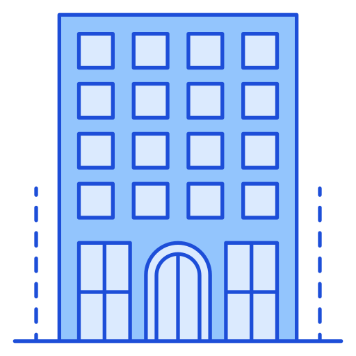 hôtel Generic Blue Icône