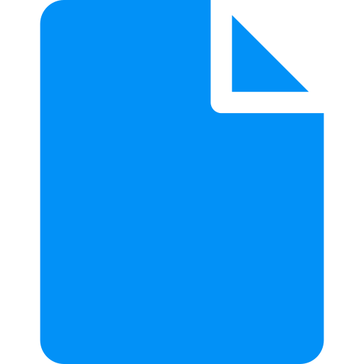 file Generic Flat icona