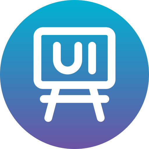 interfaz de usuario Generic Flat Gradient icono