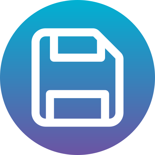 speichern Generic Flat Gradient icon