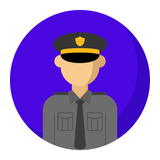 polizei Generic Flat icon