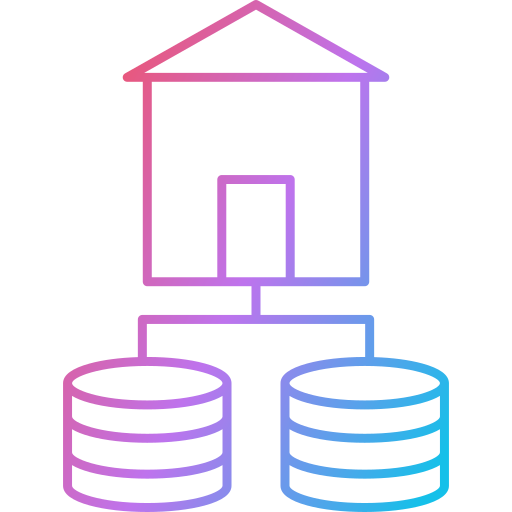 datawarehouse Generic Gradient icon