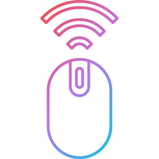 Wireless mouse Generic Gradient icon