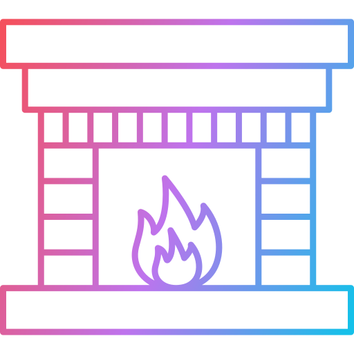 暖炉 Generic Gradient icon