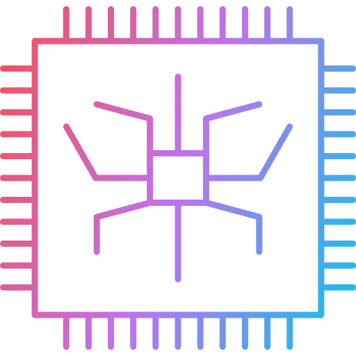 zentralprozessor Generic Gradient icon