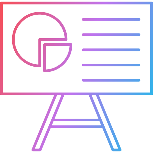Presentation Generic Gradient icon
