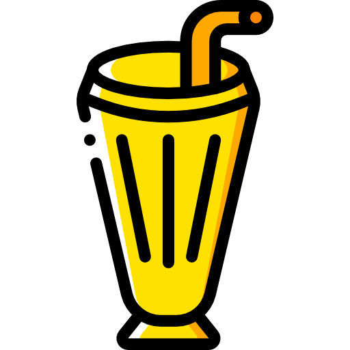 milk-shake Basic Miscellany Yellow Icône