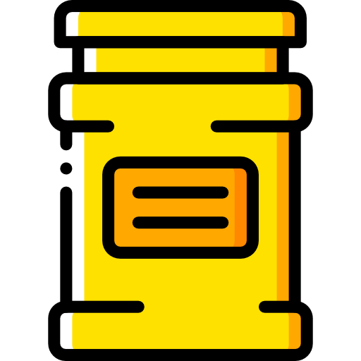 Peanut butter Basic Miscellany Yellow icon