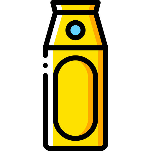 우유 Basic Miscellany Yellow icon