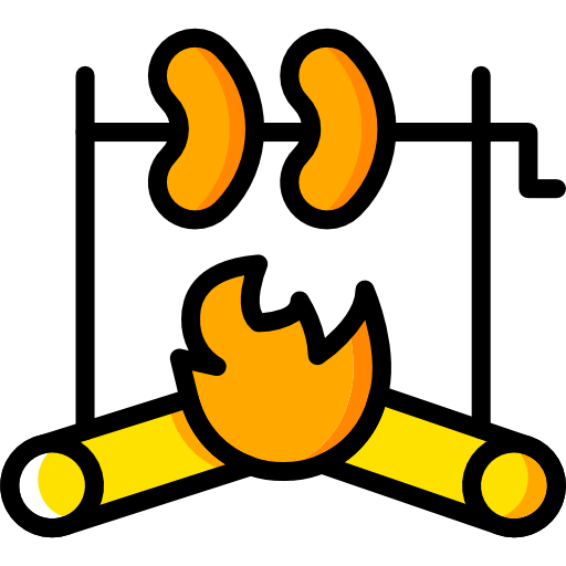 소시지 Basic Miscellany Yellow icon