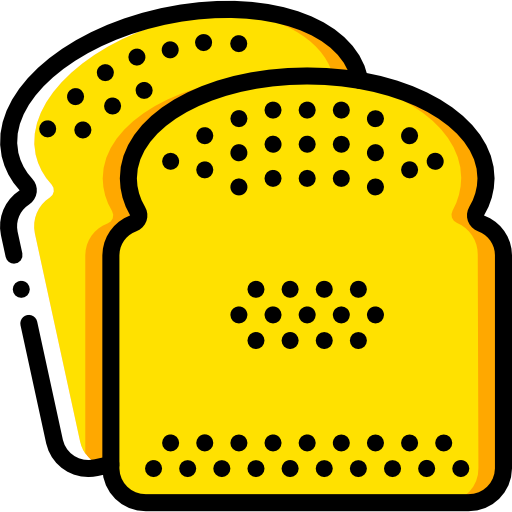 tostada Basic Miscellany Yellow icono