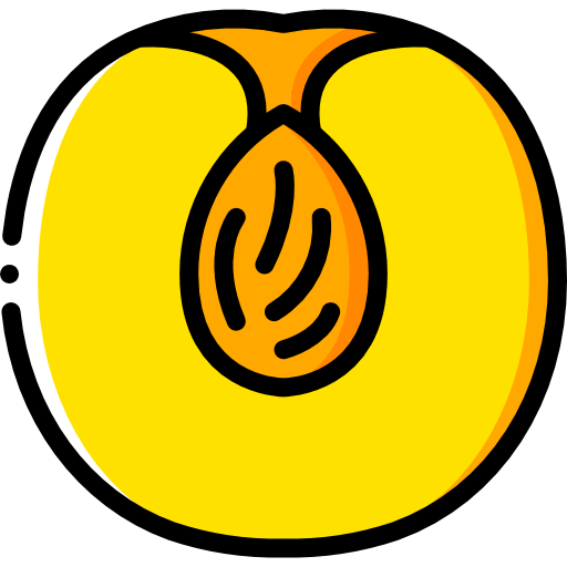 복숭아 Basic Miscellany Yellow icon