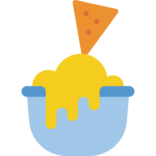 nachos Basic Miscellany Flat icona