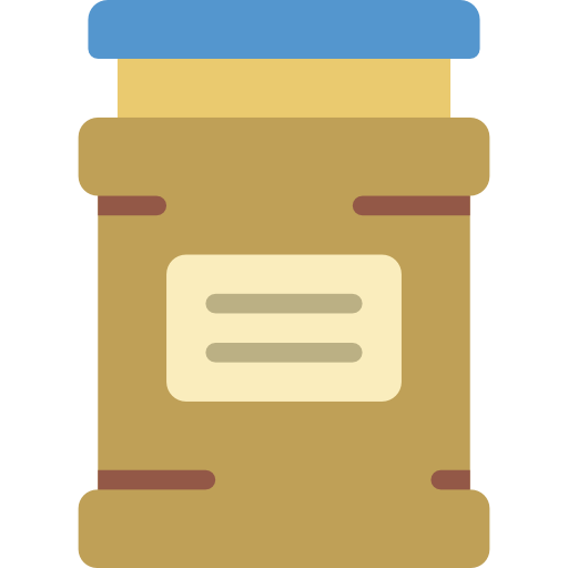 erdnussbutter Basic Miscellany Flat icon