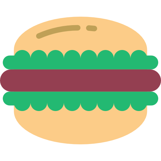 burger Basic Miscellany Flat icon