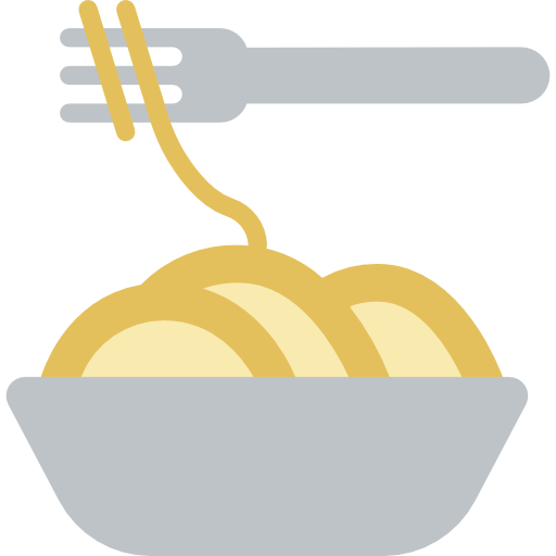 Spaghetti Basic Miscellany Flat icon