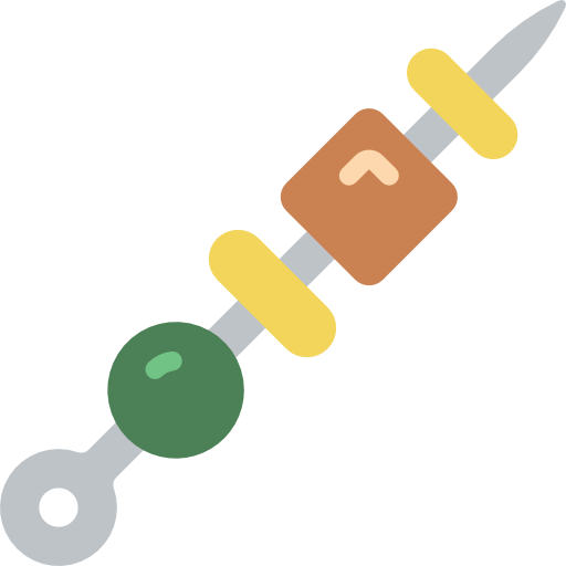Skewer Basic Miscellany Flat icon