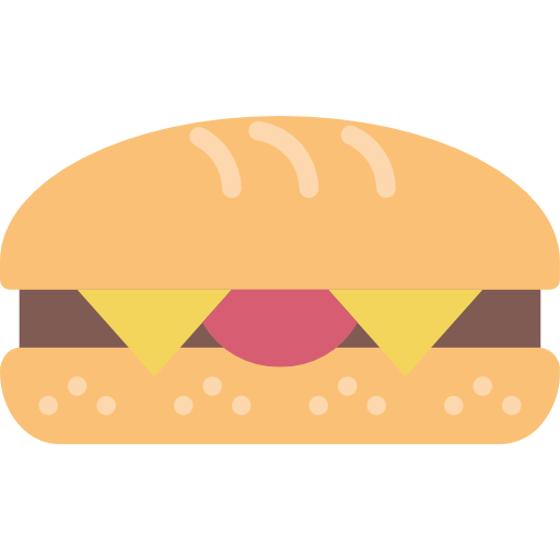 Sandwich Basic Miscellany Flat icon