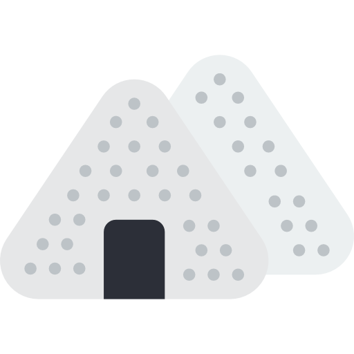 Onigiri Basic Miscellany Flat icon