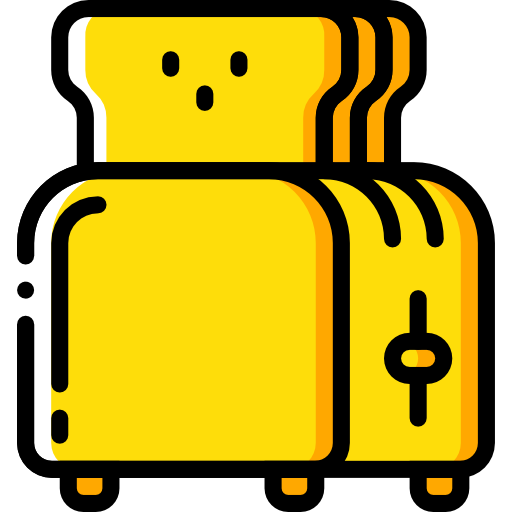 トースター Basic Miscellany Yellow icon