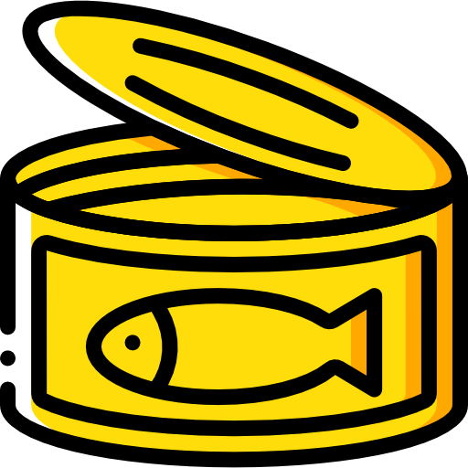 tonijn Basic Miscellany Yellow icoon