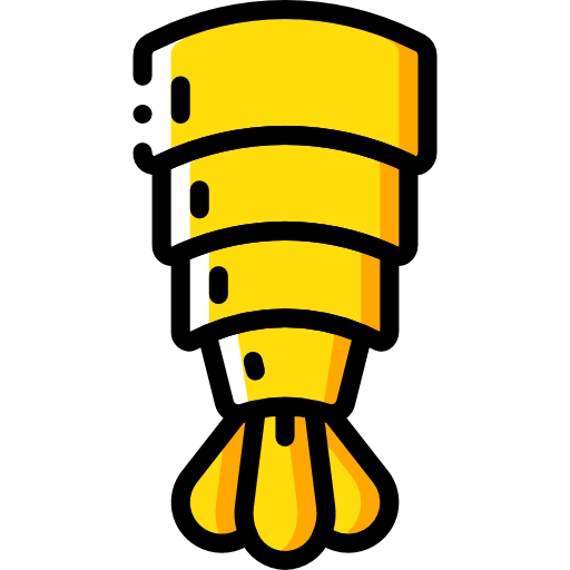 Shrimp Basic Miscellany Yellow icon