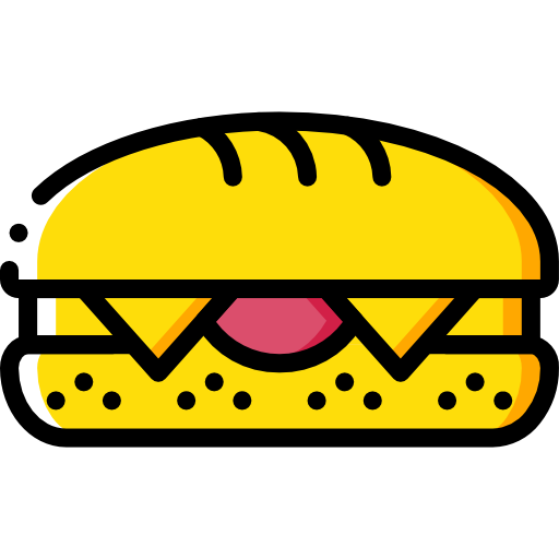 sandwich Basic Miscellany Yellow icoon