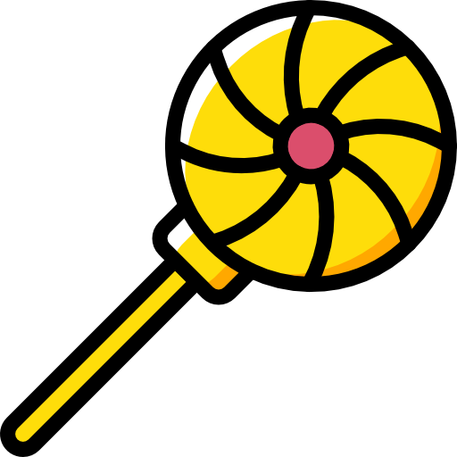 Lollipop Basic Miscellany Yellow icon