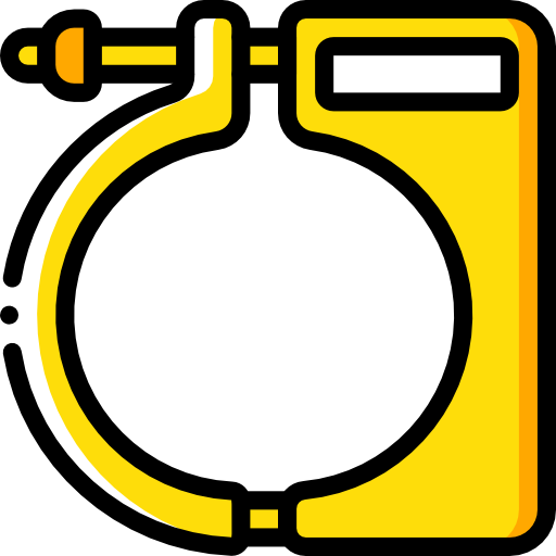Clamp Basic Miscellany Yellow icon