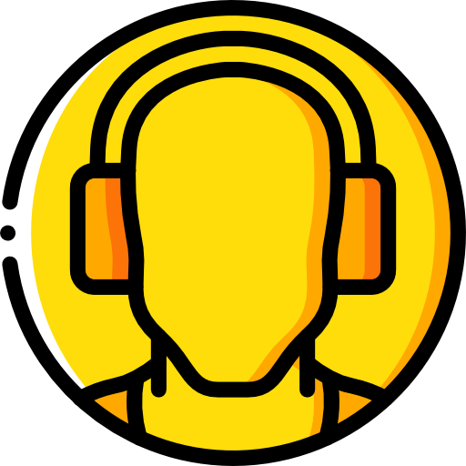protetores de ouvido Basic Miscellany Yellow Ícone