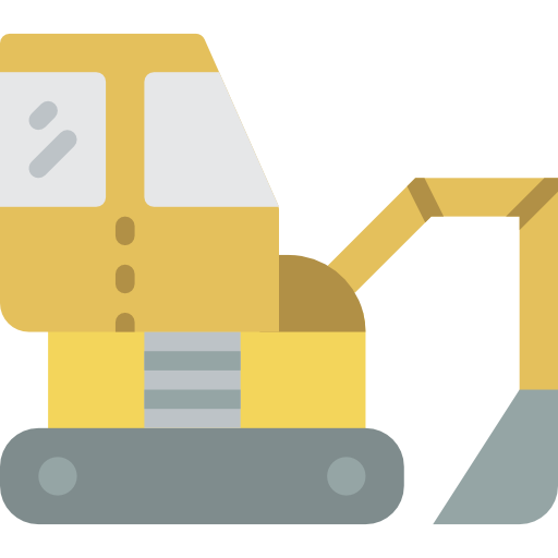 digger Basic Miscellany Flat icon