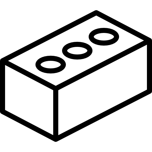 mattone Basic Miscellany Lineal icona