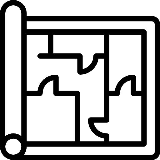 plano Basic Miscellany Lineal icono