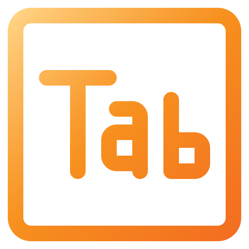 tab Generic Gradient icon