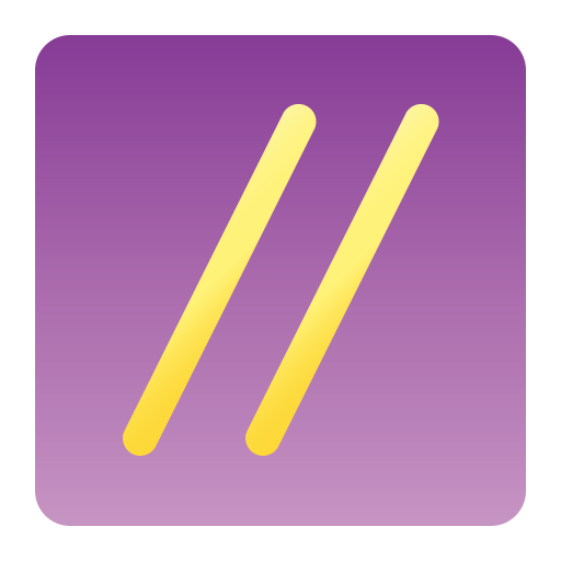 スラッシュ Generic Flat Gradient icon