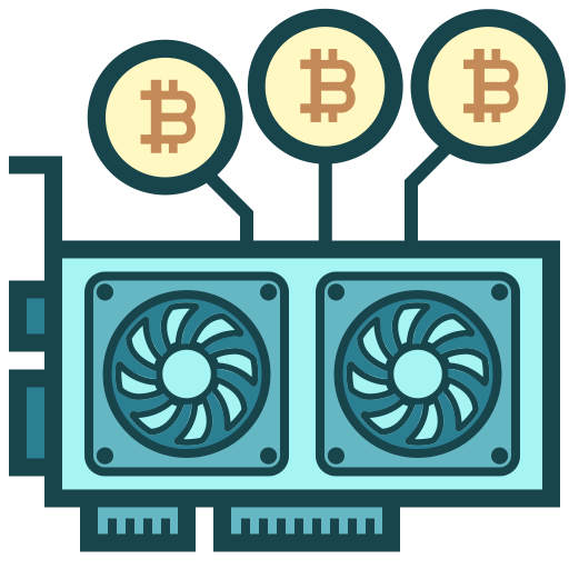 gpu-mining Generic Outline Color icoon