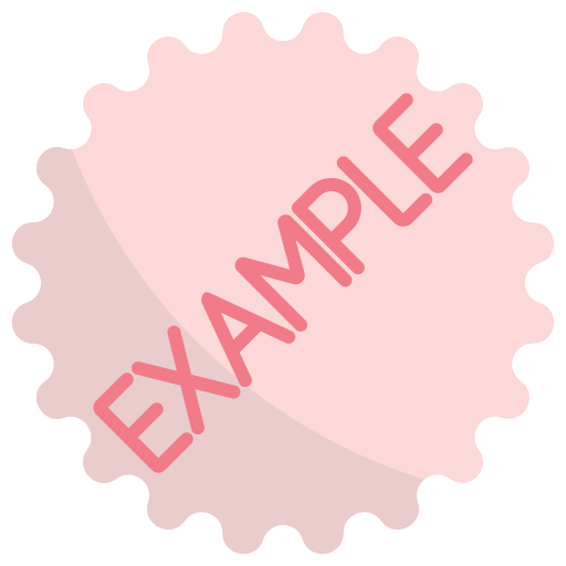 Example Generic Flat icon
