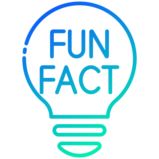 Fun fact Generic Gradient icon