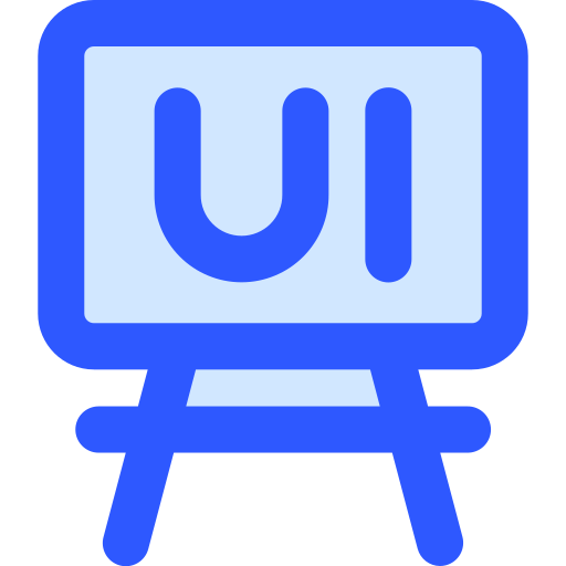 benutzeroberfläche Generic Blue icon