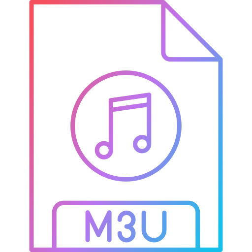 m3u Generic Gradient icoon