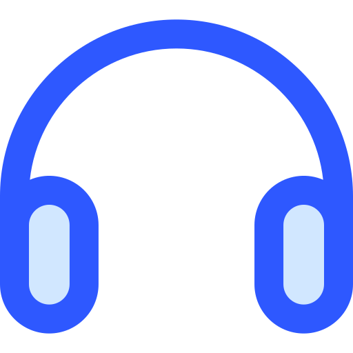 ヘッドフォン Generic Blue icon