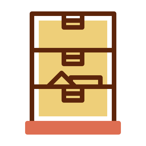 파일 캐비닛 Generic Fill & Lineal icon
